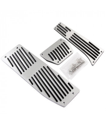 Aluminum M Pedal Set For Bmw X1 M3 E30 E36 E39 E46 E87 E90 E91 E92 E93 Silver Automatic