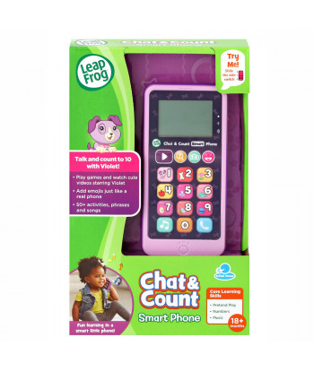 Leapfrog Chat Count Purple Smart Phone