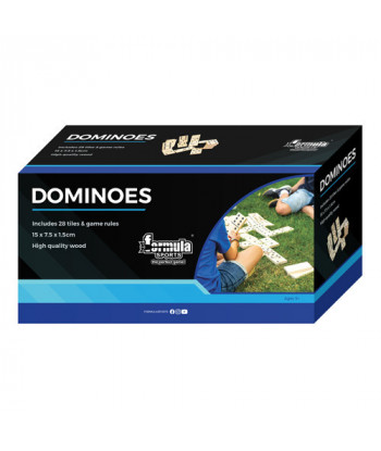 Formula Sports Wooden Dominoes Set