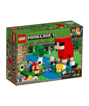 Lego Minecraft The Wool Farm 21153