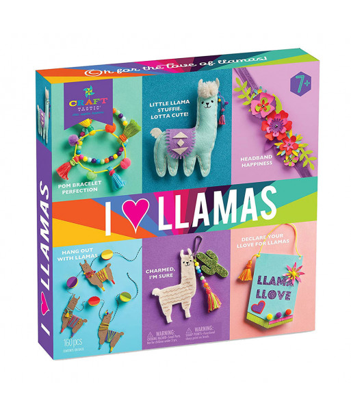 Crafttastic I Love Llamas Craft Kit