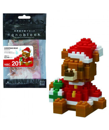 Nanoblock Christmas Bear