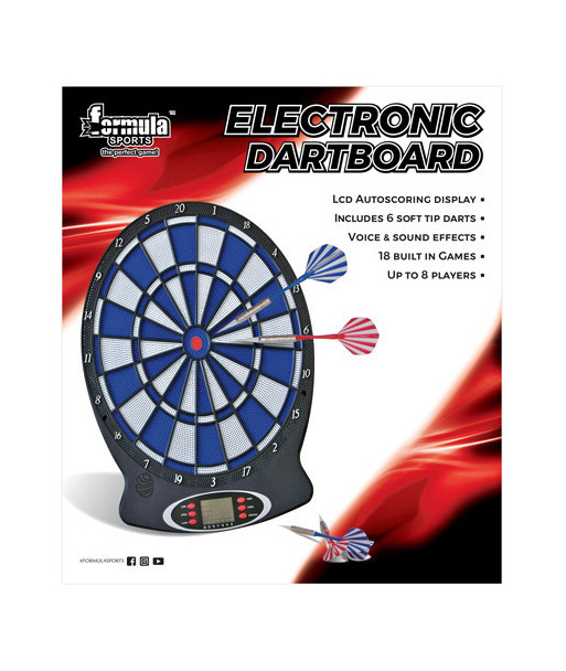 Formula Sports Electronic Dartboard Set