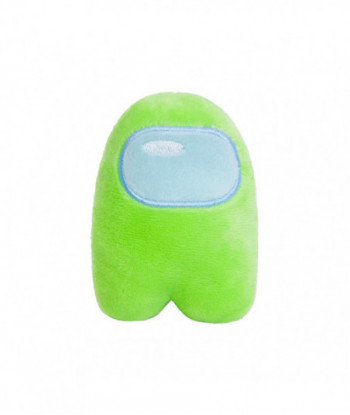 10cm Among Us Plush Soft Stuffed Musical Game Squeeze Plush Green