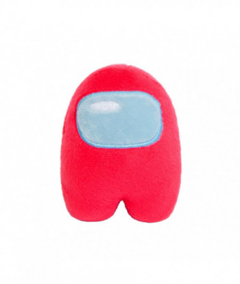 10cm Among Us Plush Soft Stuffed Musical Game Squeeze Plush Red