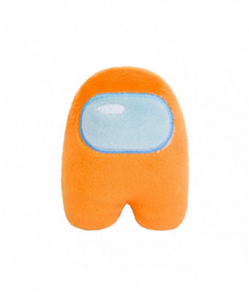 10cm Among Us Plush Soft Stuffed Musical Game Squeeze Plush Orange