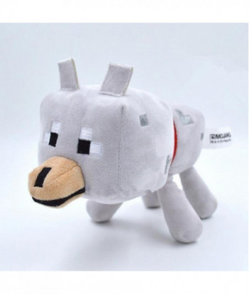 23cm Minecraft Wolf Plush Toys Stuffed Animal Minecraft Plush