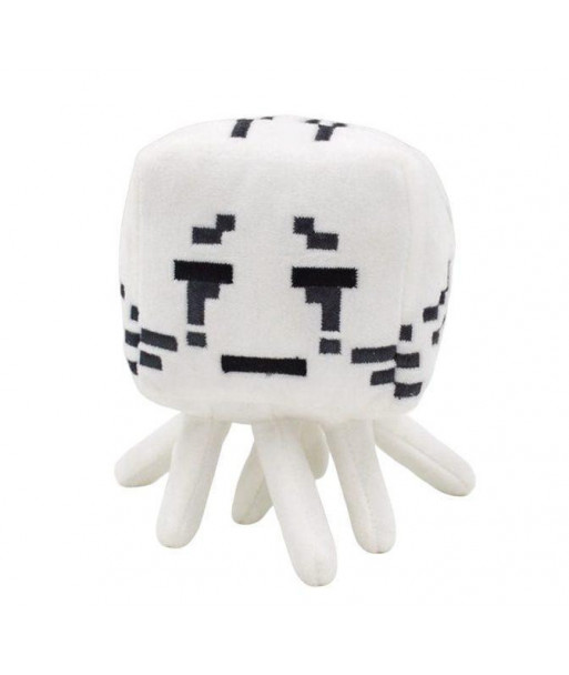 Minecraft Ghast Black Eyes Plush Toys Stuffed Animal Minecraft Plush