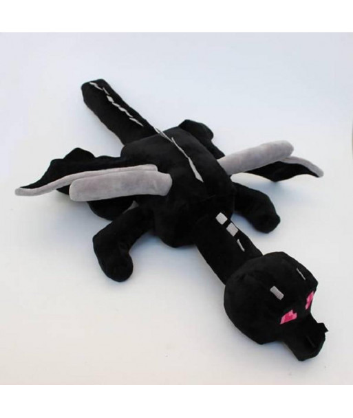 Huge Fat 60cm Minecraft Ender Dragon Plush Black Soft Enderdragon Minecraft Dragon Toy