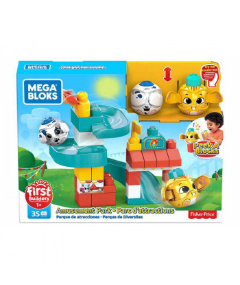 Mega Bloks Peek A Blocks Amusement Park Set