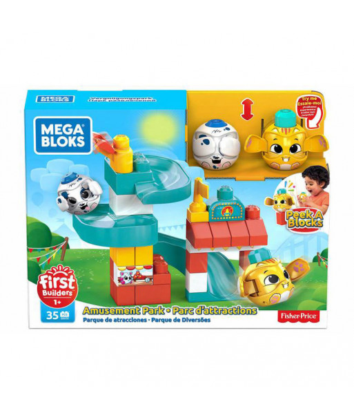 Mega Bloks Peek A Blocks Amusement Park Set